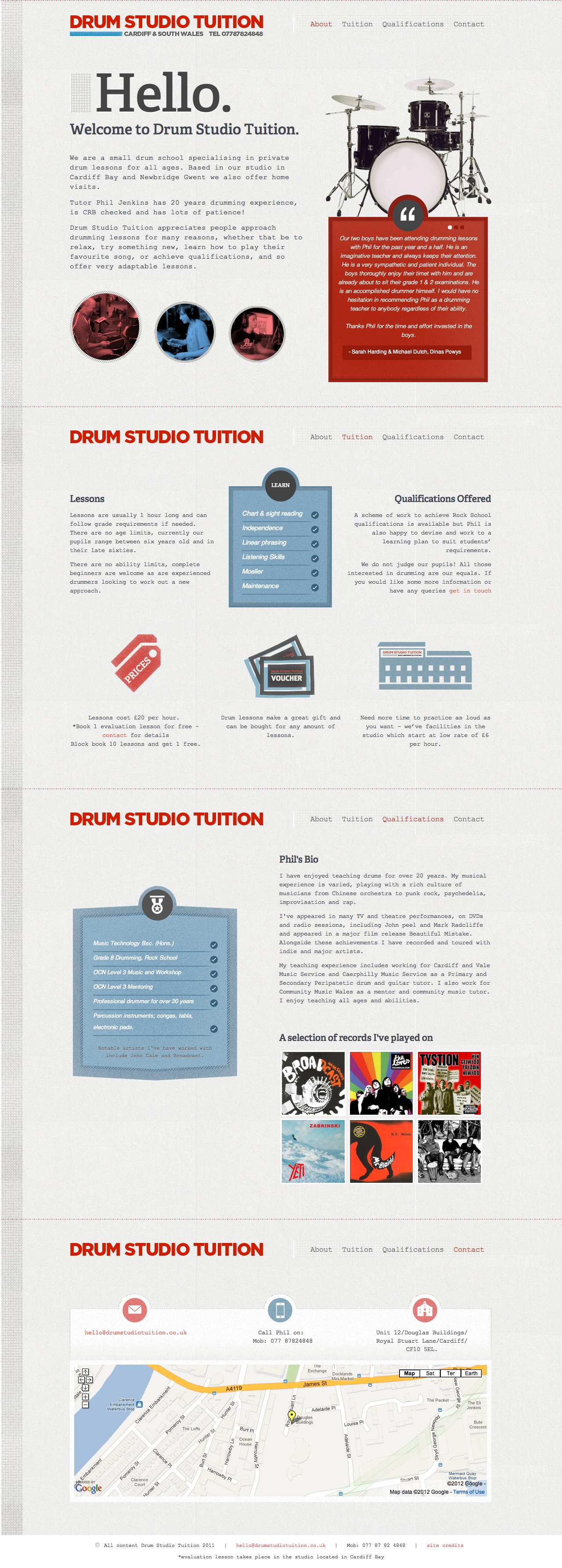 Drum Studio Tuition